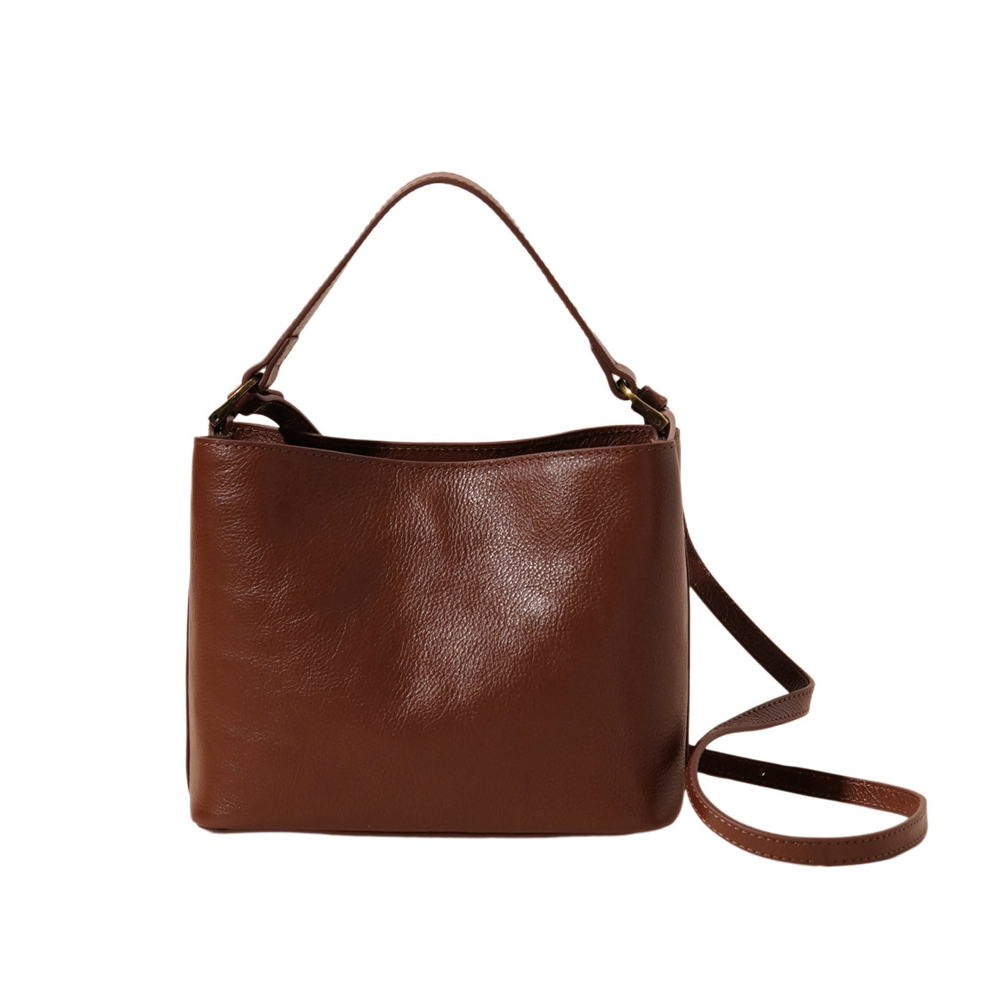 Cowhide Leather Vintage Casual All-matching Women's Shoulder Handbag